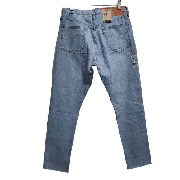 501 Levi's highrise skinny jean 30x28 - Picture 2 of 5